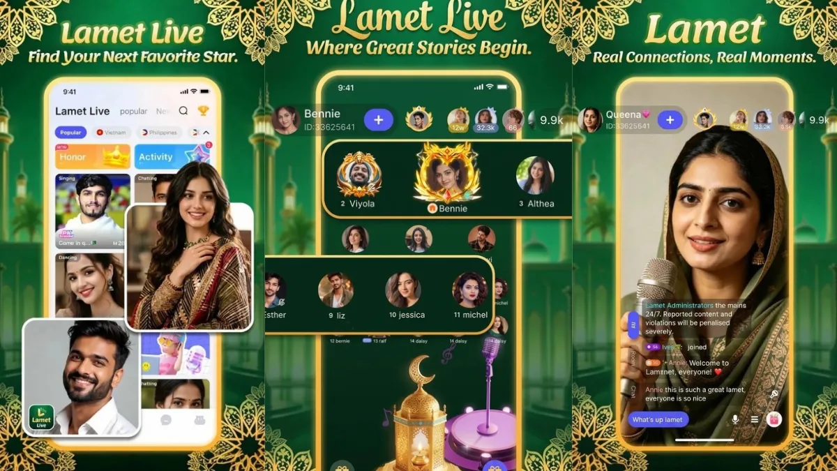 Lamet Live,,voice and video live stram