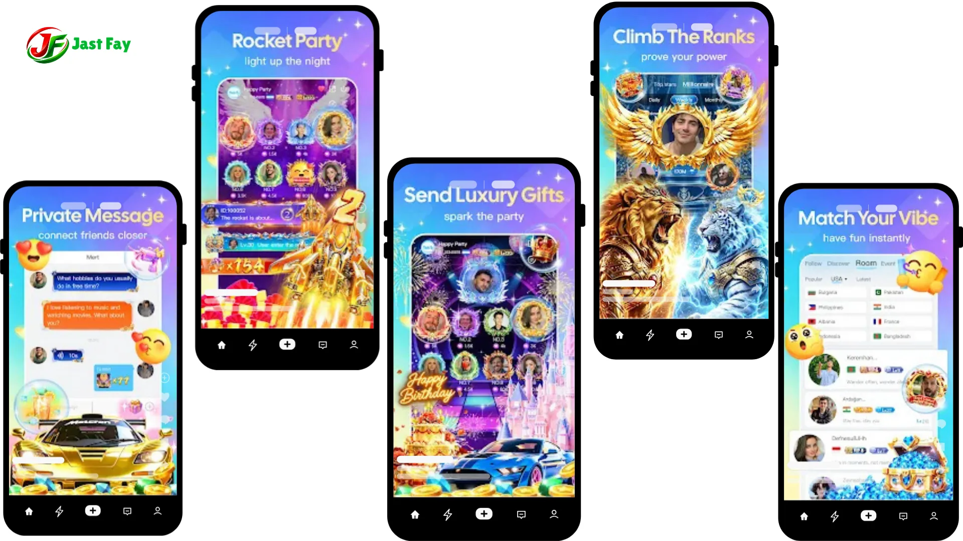 Yohib, Live streaming, PK Battel, Multi Live, Voice Chat Room, Beauty Filter with Admin Pane